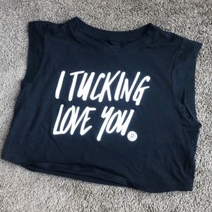 Pure Barre Muscle Crop Tank